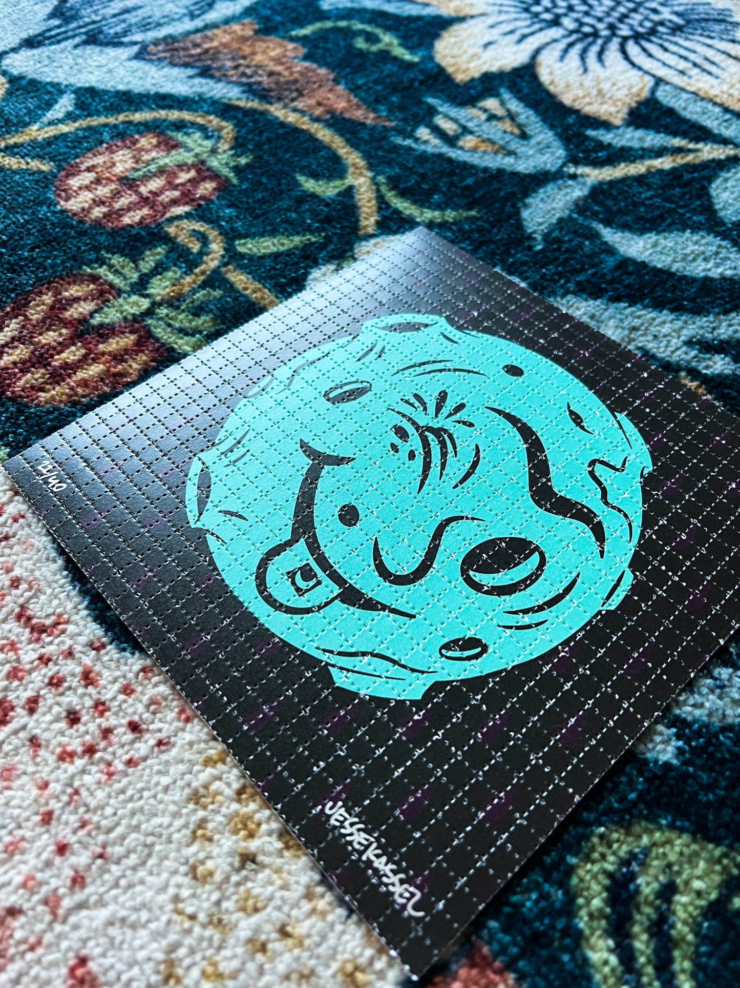 LSD Blotter Sheet Print