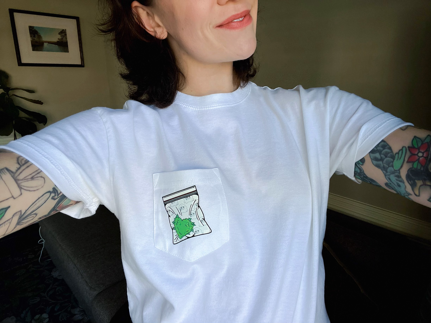 "Shweed"  heart nug shirt image 1