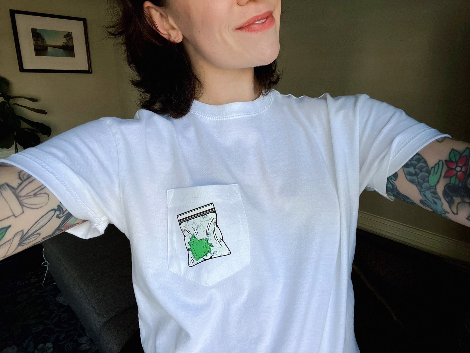 "Shweed"  heart nug shirt image 1